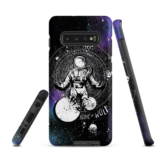 Cosmic Explorer Tough Phone Case for Samsung - Anti-scratch Shockproof Witchy Phone Cover Goth Gifts