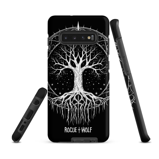 Eternal Growth Tough Phone Case for Samsung - Shockproof Anti-scratch Witchy Goth Accessory Cool Xmas Gift