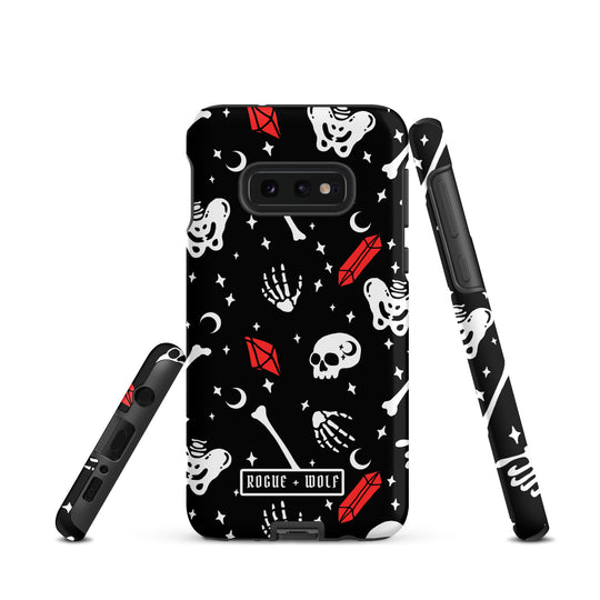 Skulls & Crystals Tough Phone Case for Samsung