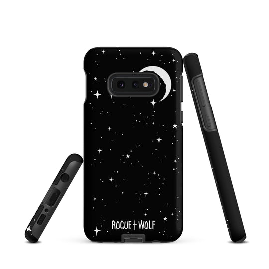 Stardust Tough Phone Case for Samsung - Witchy Shockproof Goth Cover Anti-Scratch Accessory