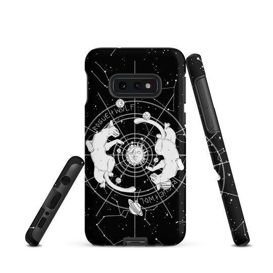 Purr Nebula Tough Phone Case for Samsung