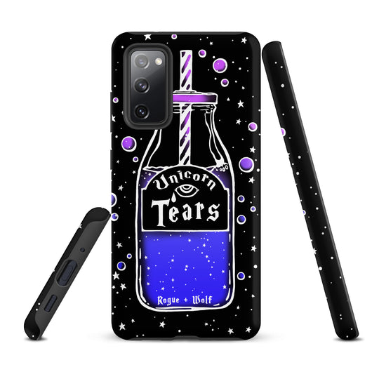 Unicorn Tears Tough Phone Case for Samsung - Witchy Goth Shockproof Anti-scratch Cover Gothic Phone Accessories