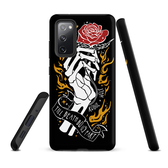 'Till Death Do Us Part’ Tough Phone Case for Samsung - Shock Absorption Protective Cover Witchy Phone Cases