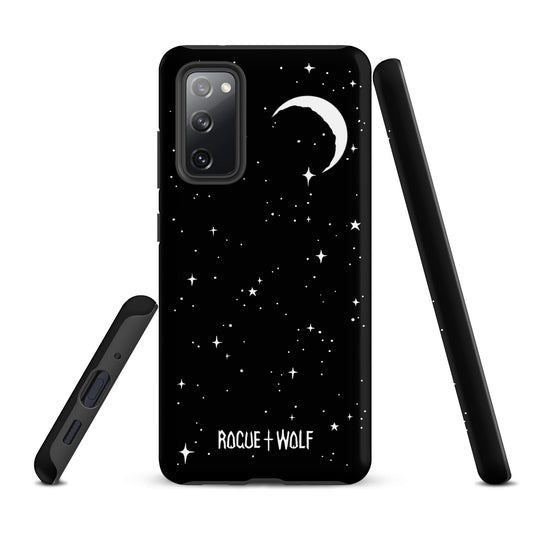 Stardust Tough Phone Case for Samsung - Witchy Shockproof Goth Cover Anti-Scratch Accessory