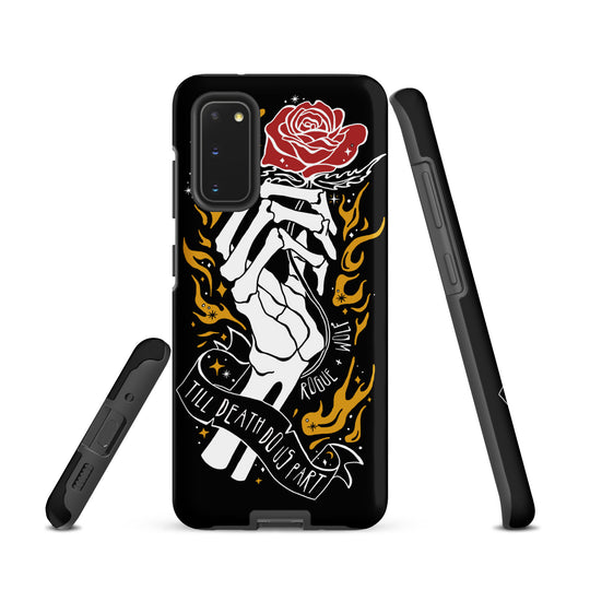 'Till Death Do Us Part’ Tough Phone Case for Samsung - Shock Absorption Protective Cover Witchy Phone Cases