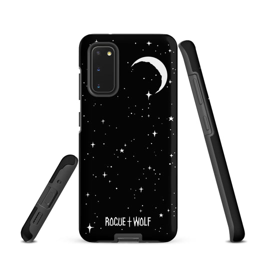 Stardust Tough Phone Case for Samsung - Witchy Shockproof Goth Cover Anti-Scratch Accessory