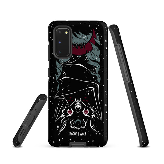 Vampire Bat Tough Phone Case for Samsung - Witchy Goth Anti-scratch Shockproof Case Cover