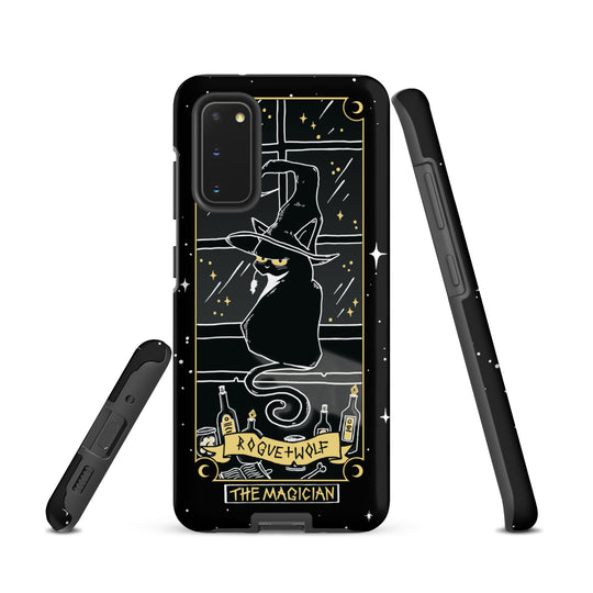 Magician Tarot Tough Phone Case for Samsung - Shockproof Anti-scratch Witchy Goth Phone Case Cover