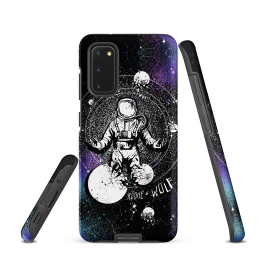 Cosmic Explorer Tough Phone Case for Samsung - Anti-scratch Shockproof Witchy Phone Cover Goth Gifts