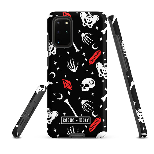 Skulls & Crystals Tough Phone Case for Samsung