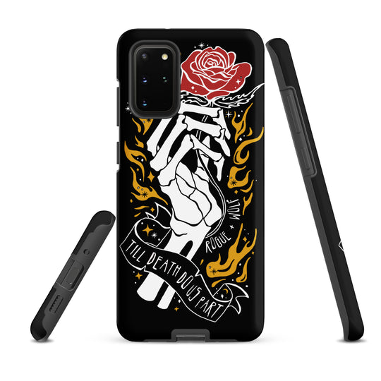 'Till Death Do Us Part’ Tough Phone Case for Samsung - Shock Absorption Protective Cover Witchy Phone Cases