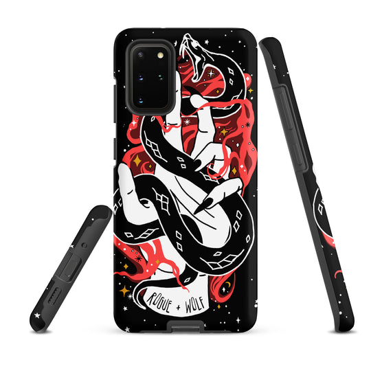 Love Bite Tough Phone Case for Samsung - Gothic Style Witchy Protective Phone Case Shockproof Cover