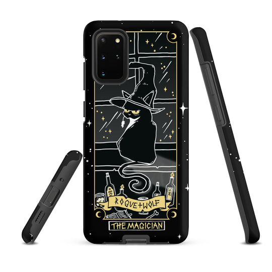 Magician Tarot Tough Phone Case for Samsung - Shockproof Anti-scratch Witchy Goth Phone Case Cover