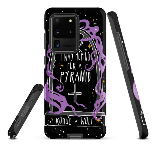 Expectation Vs Reality Tough Phone Case for Samsung - Shockproof Witchy Goth Cover Anti-Scratch Samsung Accessories