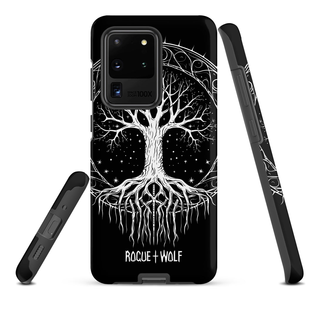 Eternal Growth Tough Phone Case for Samsung - Shockproof Anti-scratch Witchy Goth Accessory Cool Xmas Gift