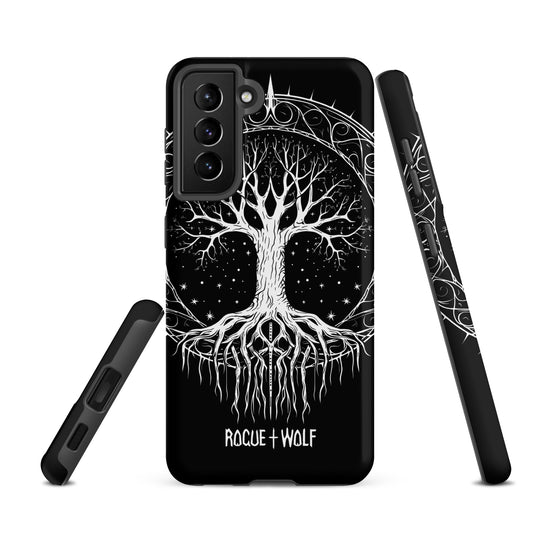 Eternal Growth Tough Phone Case for Samsung - Shockproof Anti-scratch Witchy Goth Accessory Cool Xmas Gift