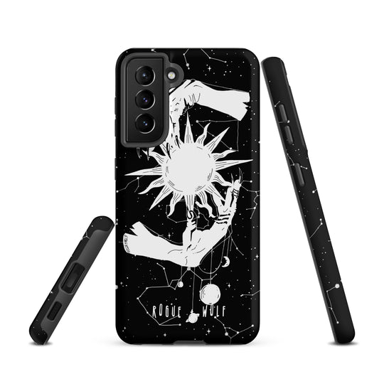 Starlight Tough Phone Case for Samsung - Shockproof Witchy Case Goth Cell Phone Accessories Cool Gothic & Christmas Gifts