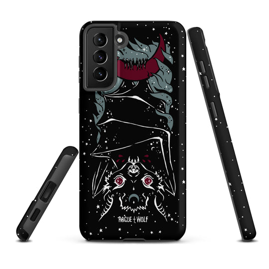 Vampire Bat Tough Phone Case for Samsung - Witchy Goth Anti-scratch Shockproof Case Cover