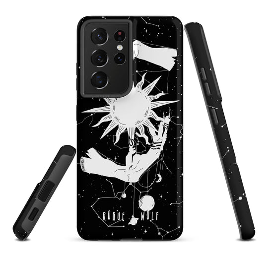 Starlight Tough Phone Case for Samsung - Shockproof Witchy Case Goth Cell Phone Accessories Cool Gothic & Christmas Gifts