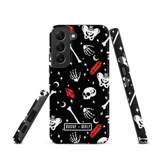 Skulls & Crystals Tough Phone Case for Samsung