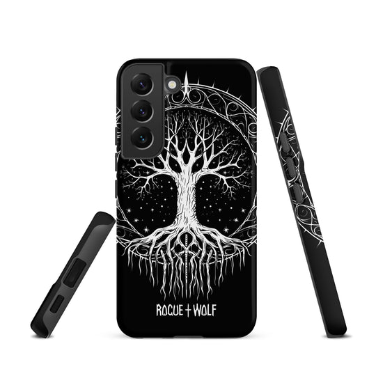 Eternal Growth Tough Phone Case for Samsung - Shockproof Anti-scratch Witchy Goth Accessory Cool Xmas Gift