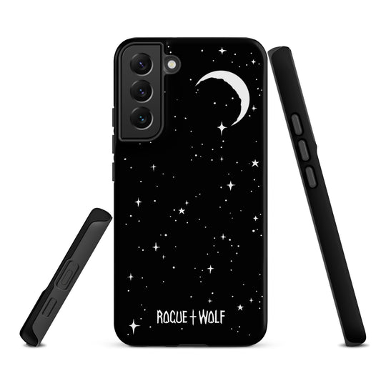 Stardust Tough Phone Case for Samsung - Witchy Shockproof Goth Cover Anti-Scratch Accessory