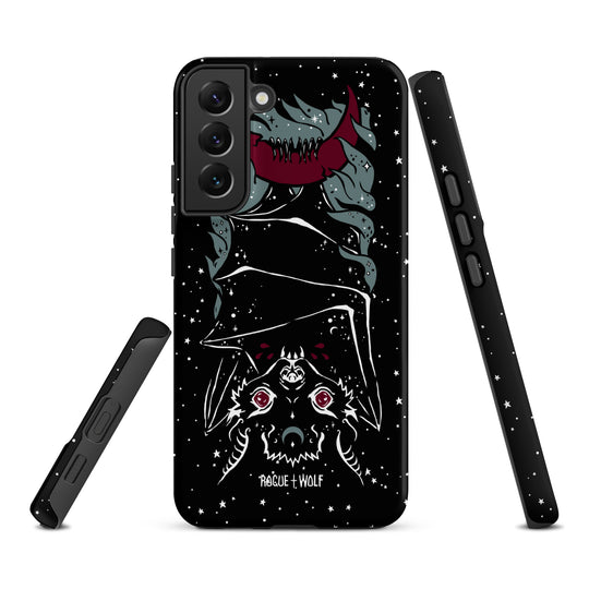 Vampire Bat Tough Phone Case for Samsung - Witchy Goth Anti-scratch Shockproof Case Cover