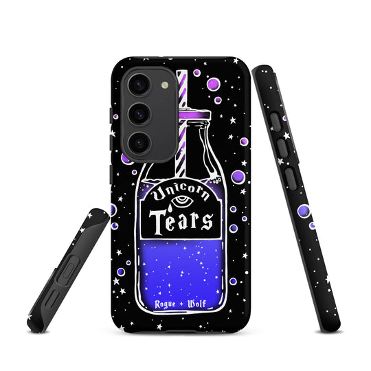 Unicorn Tears Tough Phone Case for Samsung - Witchy Goth Shockproof Anti-scratch Cover Gothic Phone Accessories