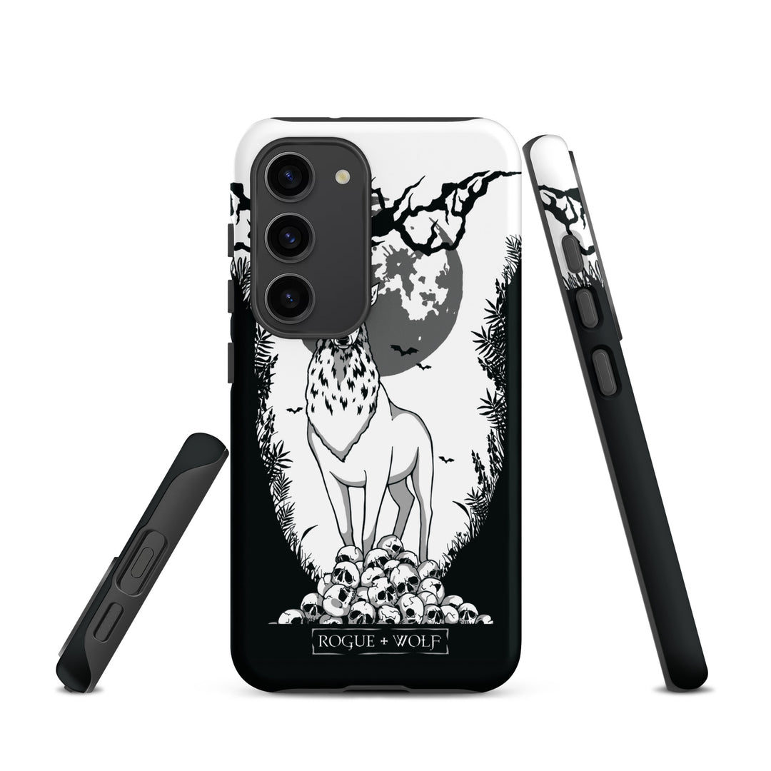 Stag Guardian Tough Phone Case for Samsung - Shockproof Anti-scratch Goth Witchy Phone Case Cover