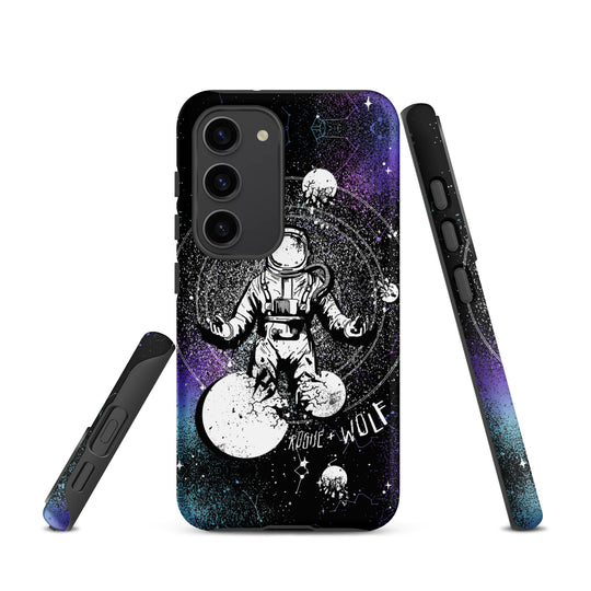 Cosmic Explorer Tough Phone Case for Samsung - Anti-scratch Shockproof Witchy Phone Cover Goth Gifts