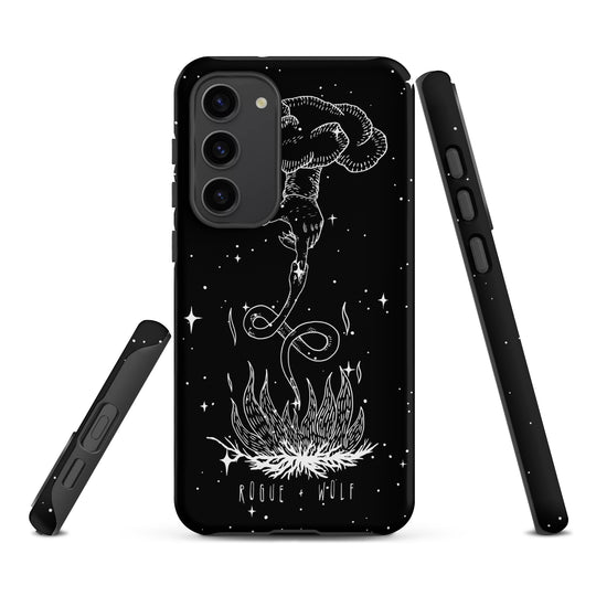 Godbane Tough Phone Case for Samsung - Shockproof Anti-scratch Witchy Goth Cover Cool Gothic Christmas Gift