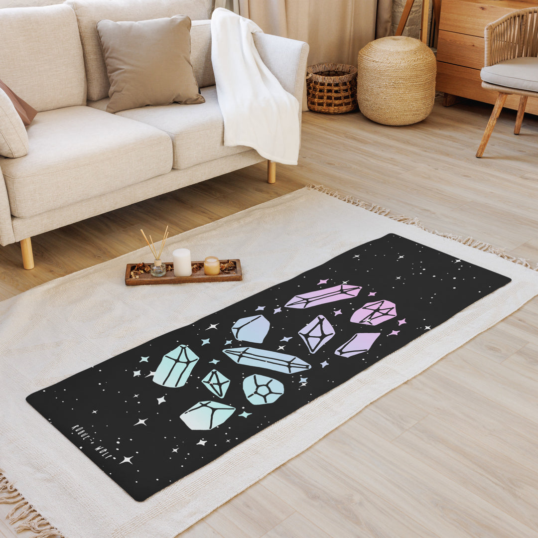 Divination Crystals Yoga Mat