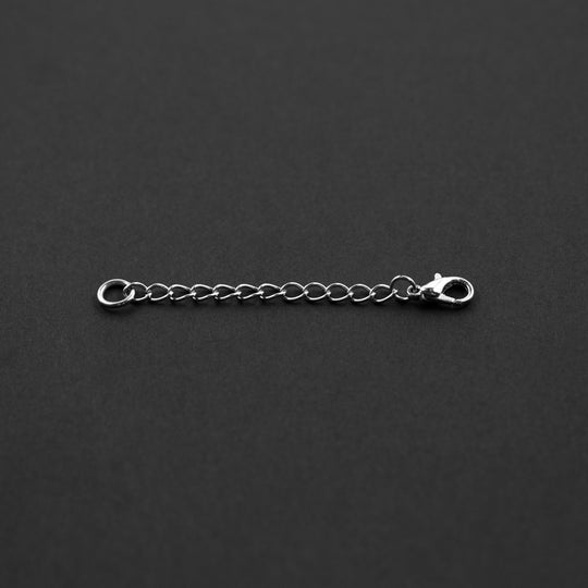 Silver Tone Extender Chain
