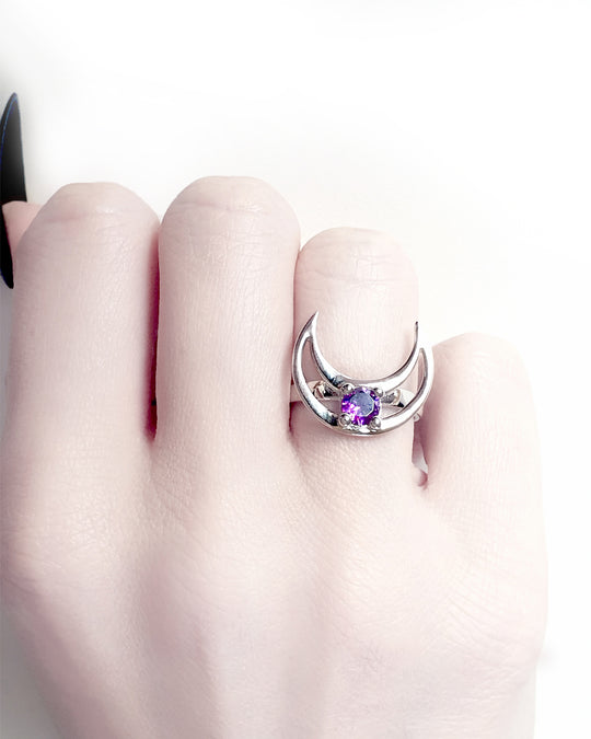 Rhea Ring in Mirror Steel