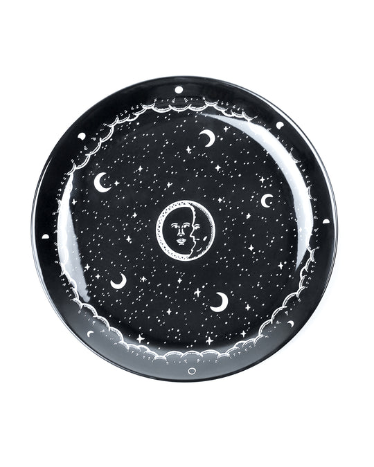 Midnight Large Porcelain Dinner Plate