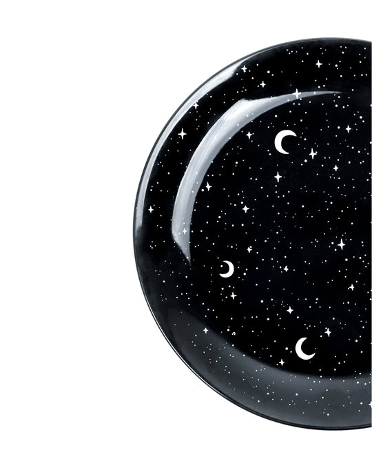 Midnight Dinnerware Set of 2 Porcelain Plates