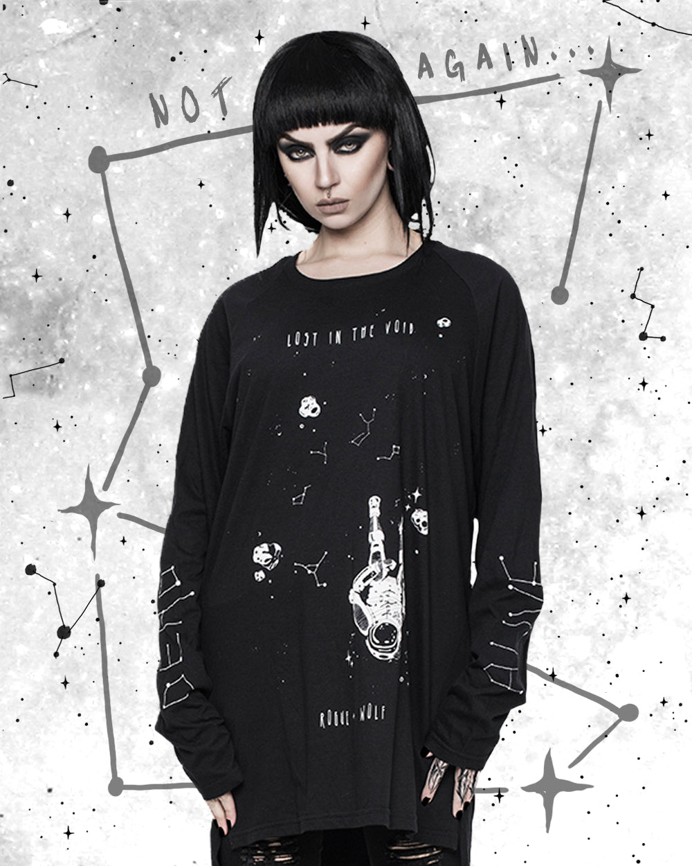 Lost In The Void Long Sleeve Tee