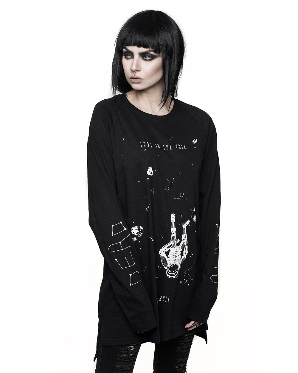 Lost In The Void Long Sleeve Tee