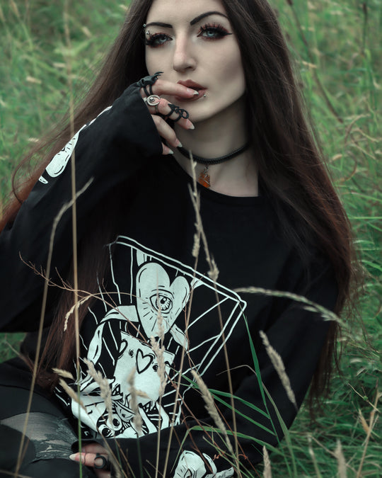 Lovers Tarot Long Sleeve Tee