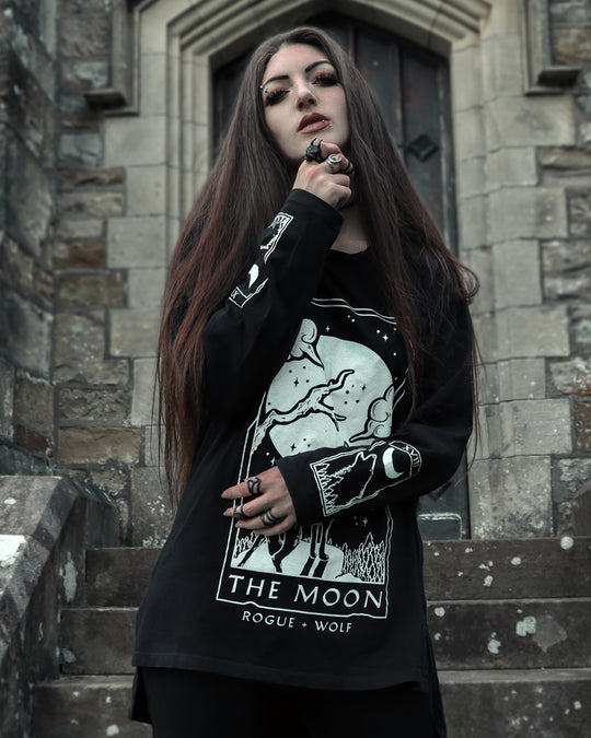 Moon Tarot Long Sleeve Tee