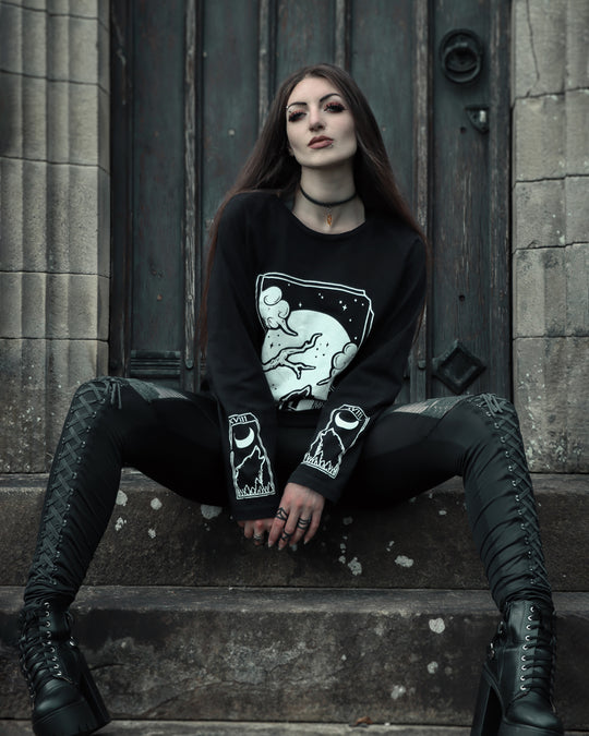 Moon Tarot Long Sleeve Tee