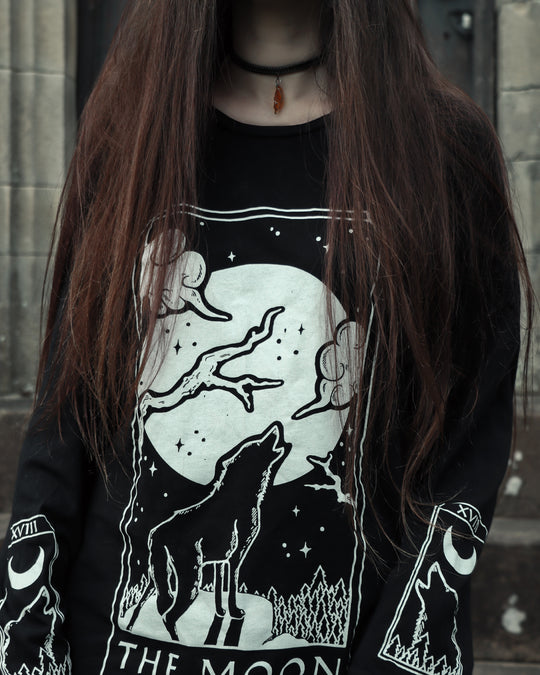 Moon Tarot Long Sleeve Tee