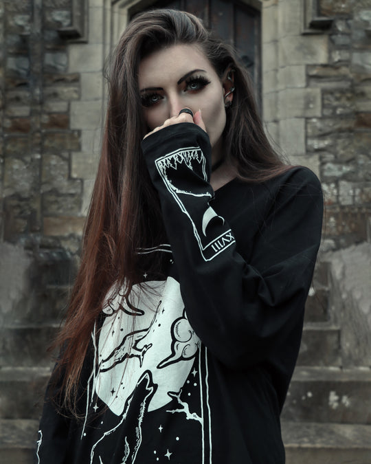 Moon Tarot Long Sleeve Tee