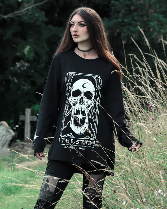 Star Tarot Long Sleeve Tee