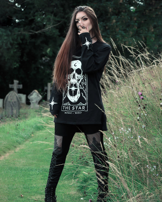 Star Tarot Long Sleeve Tee