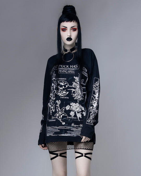 My Last F*** Has Flown Flying Spell - Long Sleeve Tee