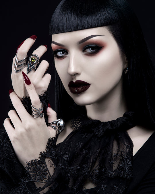 Rune Ring in Mirror Steel