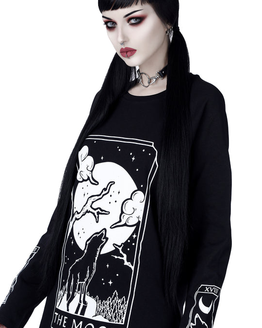 Moon Tarot Long Sleeve Tee