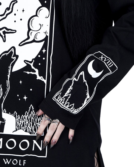 Moon Tarot Long Sleeve Tee