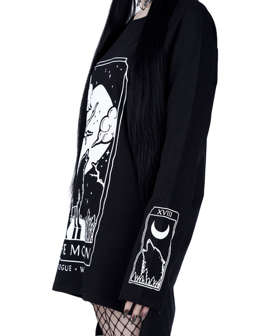 Moon Tarot Long Sleeve Tee